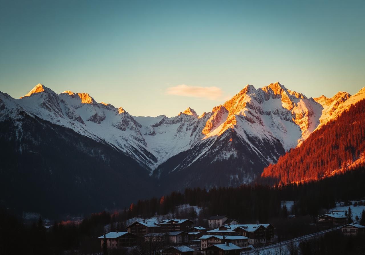 Swiss Alps Panorama